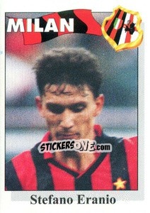 Cromo Stefano Eranio - Calcioflash 1995 - Euroflash
