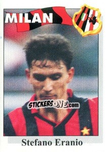 Sticker Stefano Eranio - Calcioflash 1995 n. 187 - Euroflash