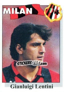 Sticker Gianluigi Lentini - Calcioflash 1995 n. 189 - Euroflash