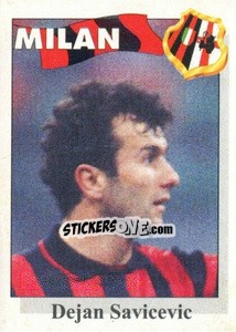 Sticker Dejan Savicevic - Calcioflash 1995 n. 193 - Euroflash