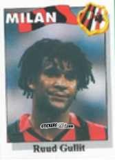 Figurina Ruud Gullit - Calcio Flash 1995 n. 195 - Euroflash