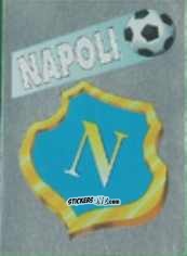 Cromo Scudetto Napoli - Calcio Flash 1995 n. SC12 - Euroflash