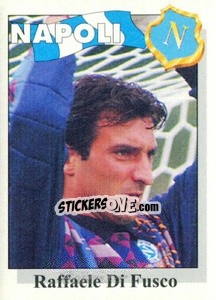 Sticker Raffaele Di Fusco - Calcioflash 1995 - Euroflash