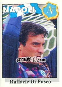 Sticker Raffaele Di Fusco - Calcioflash 1995 n. 197 - Euroflash