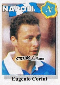 Sticker Eugenio Corini - Calcioflash 1995 n. 207 - Euroflash