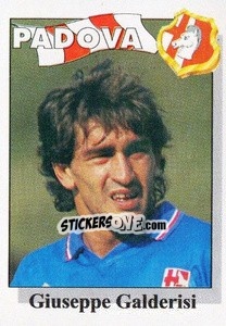 Sticker Giuseppe Galderisi - Calcioflash 1995 - Euroflash