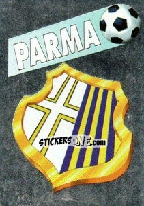 Sticker Scudetto Parma - Calcioflash 1995 - Euroflash