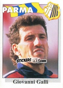 Sticker Giovanni Galli - Calcioflash 1995 n. 232 - Euroflash