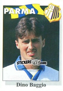 Sticker Dino Baggio - Calcioflash 1995 - Euroflash