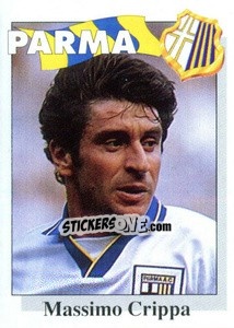 Sticker Massimo Crippa - Calcioflash 1995 n. 241 - Euroflash