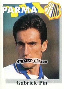Sticker Gabriele Pin - Calcioflash 1995 - Euroflash