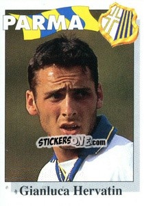 Sticker Gianluca Hervatin - Calcioflash 1995 - Euroflash