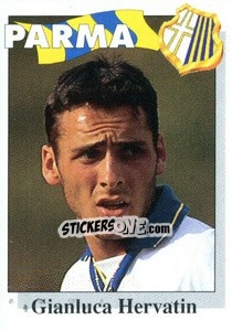 Sticker Gianluca Hervatin - Calcioflash 1995 n. 243 - Euroflash