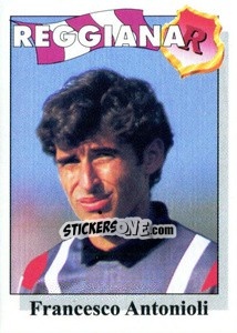 Sticker Francesco Antonioli - Calcioflash 1995 n. 249 - Euroflash