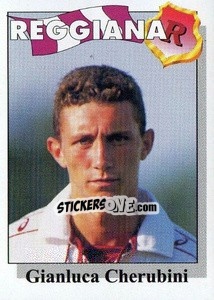 Sticker Gianluca Cherubini - Calcioflash 1995 - Euroflash