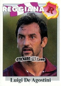 Sticker Luigi De Agostini - Calcioflash 1995 - Euroflash