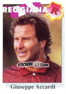 Sticker Giuseppe Accardi - Calcioflash 1995 n. 255 - Euroflash