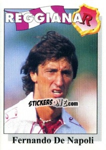 Sticker Fernando De Napoli - Calcioflash 1995 n. 259 - Euroflash
