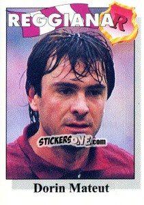 Sticker Dorin Mateut - Calcioflash 1995 n. 261 - Euroflash