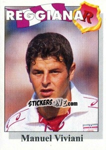 Sticker Manuel Viviani - Calcioflash 1995 n. 262 - Euroflash