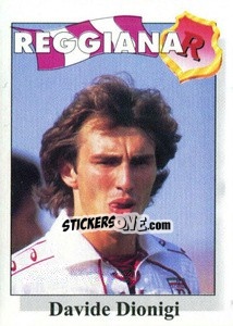 Sticker Davide Dionigi - Calcioflash 1995 n. 264 - Euroflash