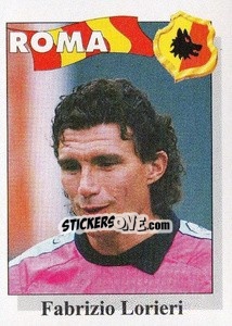 Cromo Fabrizio Lorieri - Calcioflash 1995 n. 268 - Euroflash