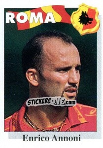 Sticker Enrico Annoni - Calcioflash 1995 - Euroflash
