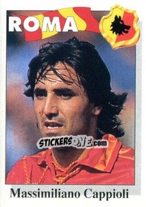 Sticker Massimiliano Cappioli - Calcioflash 1995 - Euroflash