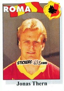 Cromo Jonas Thern - Calcioflash 1995 n. 278 - Euroflash