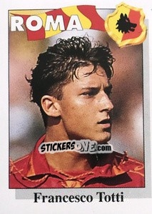 Sticker Francesco Totti - Calcioflash 1995 n. 281 - Euroflash