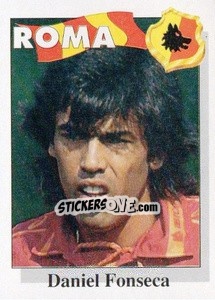 Sticker Daniel Fonseca - Calcioflash 1995 n. 284 - Euroflash