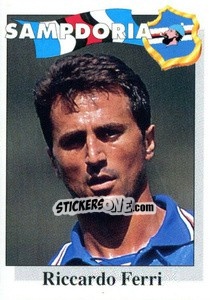 Cromo Riccardo Ferri - Calcioflash 1995 - Euroflash