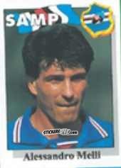 Cromo Alessandro Melli - Calcio Flash 1995 n. 302 - Euroflash