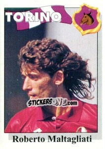 Sticker Roberto Maltagliati - Calcioflash 1995 n. 307 - Euroflash
