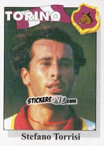 Sticker Stefano Torrisi - Calcioflash 1995 n. 308 - Euroflash