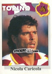 Sticker Nicola Caricola - Calcioflash 1995 n. 310 - Euroflash