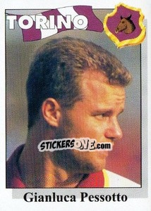 Sticker Gianluca Pessotto - Calcioflash 1995 n. 312 - Euroflash