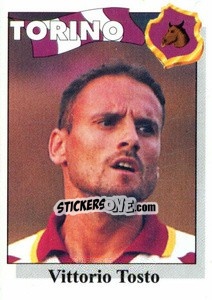 Sticker Vittorio Tosto - Calcioflash 1995 n. 317 - Euroflash