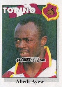 Sticker Abedi Ayew - Calcioflash 1995 n. 318 - Euroflash
