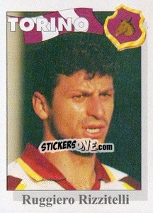 Sticker Ruggiero Rizzitelli - Calcioflash 1995 - Euroflash