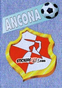 Sticker Scudetto Ancona - Calcioflash 1995 n. SC20 - Euroflash