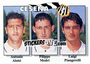 Sticker Antonio Aloisi / Filippo Medri / Luigi Piangerelli