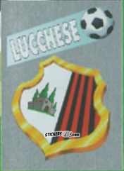 Figurina Scudetto Lucchese - Calcio Flash 1995 n. SC29 - Euroflash