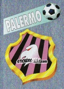 Cromo Scudetto Palermo - Calcioflash 1995 - Euroflash