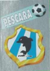 Cromo Scudetto Pescara - Calcio Flash 1995 n. SC32 - Euroflash
