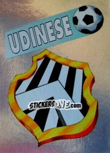 Sticker Scudetto Udinese - Calcioflash 1995 - Euroflash
