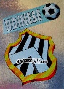 Sticker Scudetto Udinese - Calcioflash 1995 n. SC35 - Euroflash