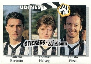 Cromo Valerio Bertotto / Thomas Helveg / Fausto Pizzi