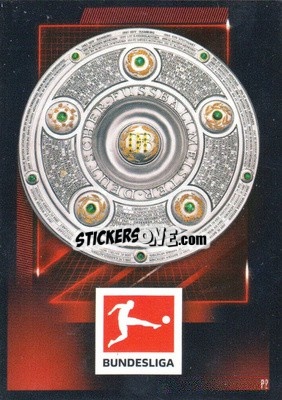 Sticker Meisterschale - German Fussball Bundesliga 2019-2020. Match Attax n. P2 - Topps