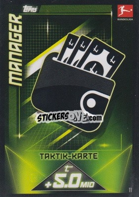 Sticker Manager - German Fussball Bundesliga 2019-2020. Match Attax - Topps